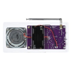 Digital Tube FM Radio Electronic Kit DIY Soldering Practice Kit 87.5MHz~108MHz
