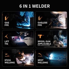 JASIC Welder MIG160 PFC Multi-Process MIG Welding Machine 95-265V Wide Voltage