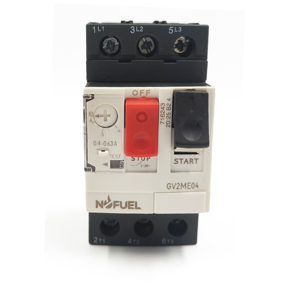 Motor circuit breaker GV2ME04-18 GV2ME05 GV2ME21-32 Manual Motor Starter Button