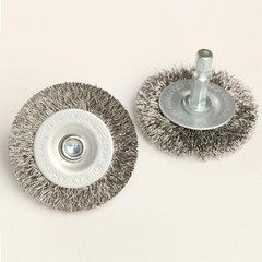 Hiqalty 10pcs 2″ Stainless Steel Wire Wheel Brushes Kit for Drill with 1/4-In…