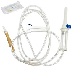 (10PCS) Set, I.V Tubing,Sterile Individual Packaging,for Lab and Pets Veterinary