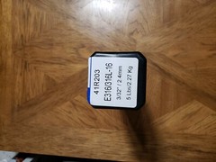 WESTWARD 41R203 14″ Stick Electrode 3/32″ Dia., AWS E316L-16, 5 lb.