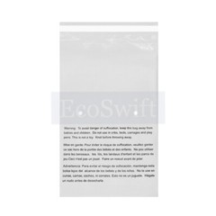 1-1000 24X36 EcoSwift LARGE JUMBO Self Seal Suffocation Warning Clear Poly Bags