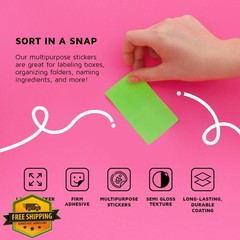 Royal Green Olive Green 45pk 4×2″ Labels