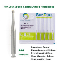 Wave Dental Surgical Burs Carbide Latch Low Speed Contra Angle Bur RA SURG 2 4 6