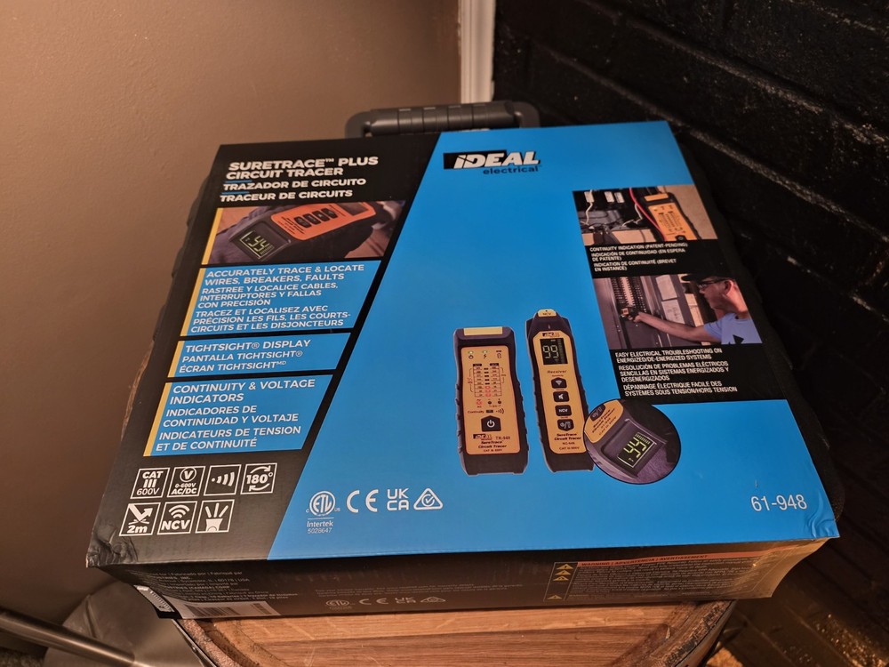 NEW Ideal 61-948 – SureTrace Plus Open/Closed Circuit Tracer