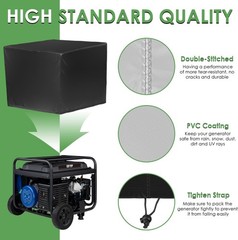 Waterproof Outdoor Power Equipment Generator Cover Heavy Duty- Oxford Fabric