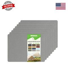 Canvas Repair Patch,Outdoor Gear Patch, 7.87×5.9 Inches 8PCS,Waterproof Self-…