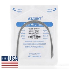 Dental Orthodontic Super Elastic Round Arch Wire Ovoid Form 012-020 Upper&Lower