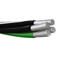 2-2-2-4 Aluminum Mobile Home Feeder Direct Burial Cable (100 Amp) 600V