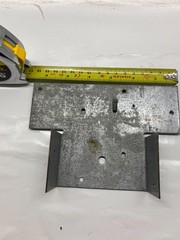 Heavy Duty Steel T Bracket TP44 Galvanized Mount Plate Slotted Support