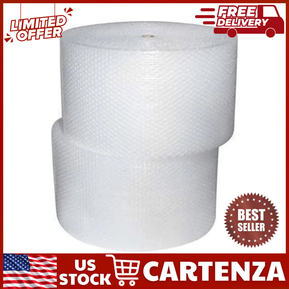 3/16″ SH Small Bubble Cushioning Wrap Padding Roll 700’x 12″ Wide Perf 12″ 700FT