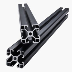 4PCS 39.4 in (1000 mm) T Slot 4040 Aluminum Extrusion Anodized Linear Rail