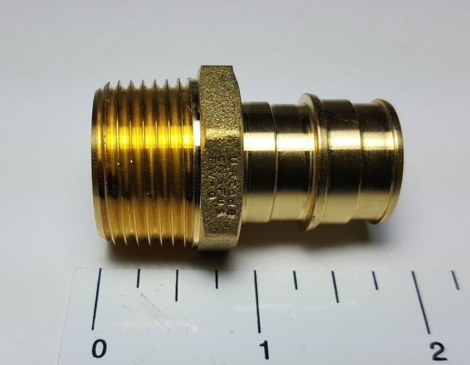 10 PCS 3/4″ PEX A X 3/4″ MALE NPT EXPANSION ADAPTER F1960