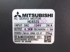 NEW MITSUBISHI AC SERVO MOTOR HC452S