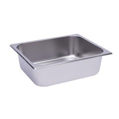 6 Pack 4″ Deep 1/2 Size Stainless Steel Steam Table Pans Hotel Food Prep Pan NEW