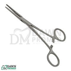 10 Kelly Hemostat Forceps 6.25″ Straight + Curved Locking Dental Fishing Plier