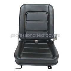 Universal Forklift Seat Lawn Mower Tractor Seat Adjustable Back Mower Excavator