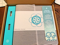 Apple Employee Mindful Minute Challenge 2025 Reflection Journal & Pen Gray