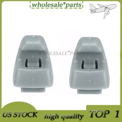 1Pair Fits For 2007-2014 Chevrolet Tahoe Gray Sunvisor Shade Support Clip US