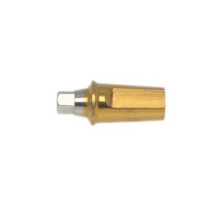Titanium Mini Straight Transfer Abutment with Screw For Hiossen Osstem Ø4.5mm