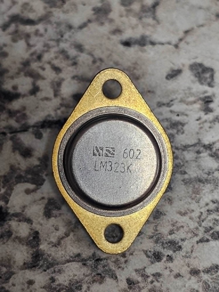 Vintage National Semiconductor LM323K 5V 3A TO-3 Voltage Regulator Apple 1 /7602