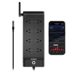 Outlet AI Environment Controller, AI Targeting Individual Control 8-Plug, 1800W