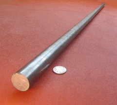 4140 Alloy Steel CF Rod, 1.00″ Diameter +/-.007″ x 4 Ft Length