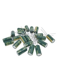 20pcs 35V 330UF Capacitor 8x16mm(0.31×0.62in) High Frequency Aluminum Electro…