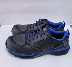 Timberland PRO Powertrain Sport Alloy Safety Toe EH Men’s Work Shoe Blue Sz 7.5W
