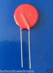 5x V275LA40B LITTELFUSE VARISTOR 453V 6.5KA DISC 20MM