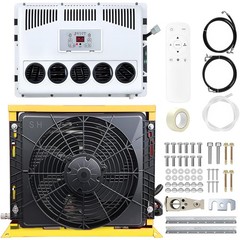12V 11000 BTU Truck Air Conditioner Split AC For Semi Trucks Bus RV Caravan US
