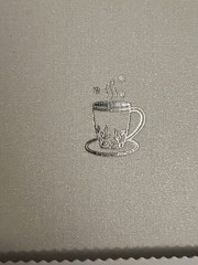 Archer & Olive “Sparkly” Tea Coffee Cup A5 Dot Grid Journal Notebook GORGEOUS