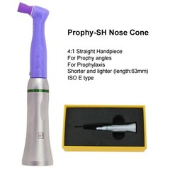 Dental Hygiene Prophy Handpiece Straight Nosecone 1:1 4:1 Low Speed Air Motor 4H