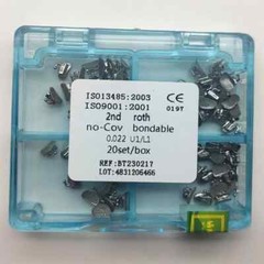 20Sets Dental Orthodontic Buccal Tube 2nd Roth 022 U1/L1 Molar Bondable no-Cov
