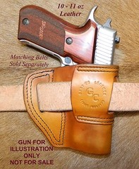 Gary C’s Avenger OWB Left Hand HOLSTER Sig Sauer P220 Carry 3.9″ Heavy Leather