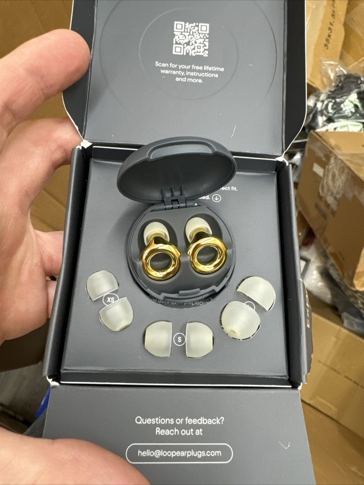 Loop Experience 2 Earplugs – gold- damage box