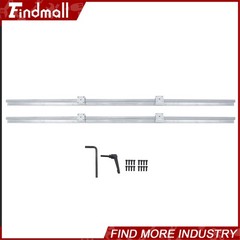 Findmall 2 pcs SBR20-1500mm Linear rail 4 piece SBR20UU Brass Router Block