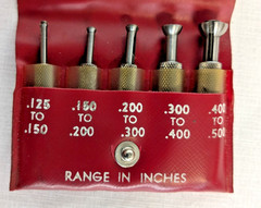 Starrett No. S 830-F Small Hole Gage Set 0.125″ to 0.500″