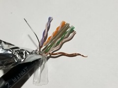Windy City Wire 23/4P CAT6 F/UTP Shielded Network Cable Plenum Black /100ft