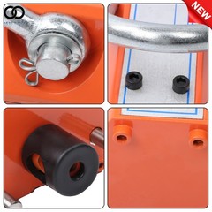 2200lbs 1000kg Steel Magnetic Lifter 2 Safety Factor, Heavy Duty Crane Hoist