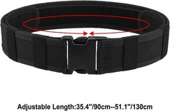 Durable 600D Nylon Tactical Belt with Quick Release Buckle – Universal Fit