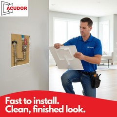Spring-Fit Access Panel for Drywall – Wall & Ceiling Plumbing and Electrical …