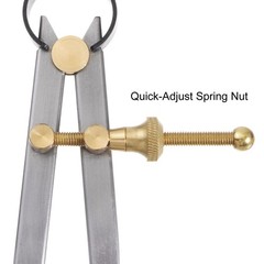 Spring Joint Caliper 16″ 400mm Steel Spring Outside Caliper with Brass Fulcrum