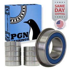 (10) 5/8″ x 1-3/8″ Flanged Ball Bearing – Lawnmower Carts Hand Trucks Wheels