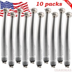 10* Yabangbang Dental High Speed Handpiece Push Turbine 4 Hole Fit NSK Pana Max