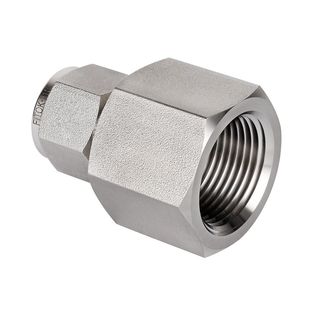 FITOK 1/16″ Tube OD x 1/8 FNPT 316 Stainless Steel Tube Fitting Female Connector