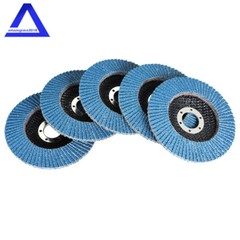 100PCS Premium Zirconia Flap Sanding Disc Grinding Wheel – 4-1/2 x 7/8″ 40 Grit