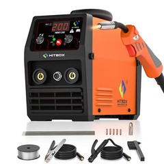 HITBOX 140A 3 in 1 MIG Welding Machine TIG MMA Semi-automatic Welder Inverter