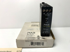 NEW! Puls Ml15.121 Dc Power Supply, 100/240V Ac, 12/15V Dc, 15W, 1.3A, Din Rail